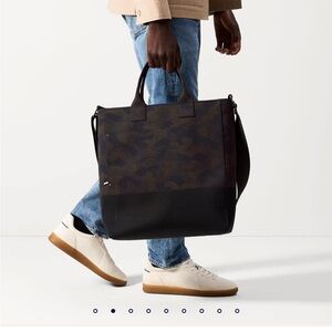 Rothy's The Carryall, NWT, Navy + Tan